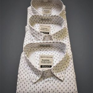GUCCI FORMAL DOTTED SHIRT