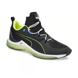 Puma Men Black & White Mesh LQDCELL Hydra Training or Gym Shoes