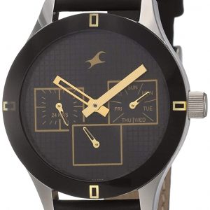 Fastrack Monochrome Analog Black Dial Women’s Watch