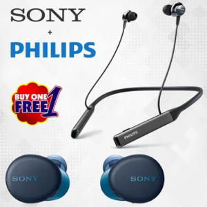 Combo Of Nackband- TAPN505 + Earbud- WF-XB700