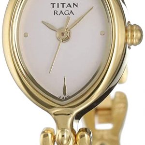 Titan Raga Analog White Dial Women’s Watch