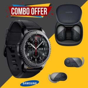 MUSICDEALS4 Best Combo Sale S3 Frontier Smartwatch + wireless earbuds